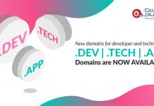 New Domain Extensions For Developers dev-domain